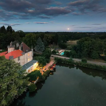 Chalet-dordogne B10 Chateau Le Verdoyer - Champs Romain, Dordogne シャレー *